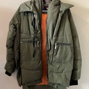 Green Rain Jacket